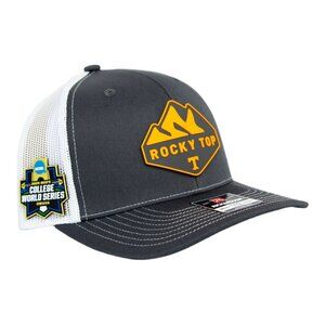 Tennessee Volunteers 2024 Men's College World Series 3D Snapback Trucker Hat